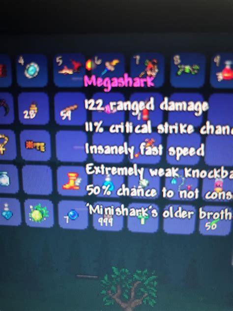 terraria megashark best modifier.